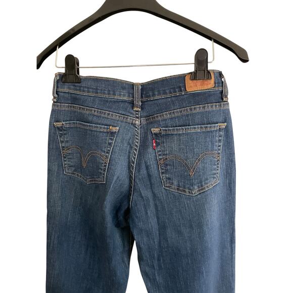 Levi's Women's Jeans 8 Blue 512 Bootcut Denim Perfectly Slimming High Rise - Picture 10 of 10